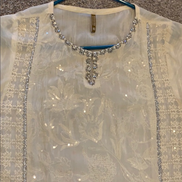 Pakistani designer beechtree kurta - Picture 3 of 5